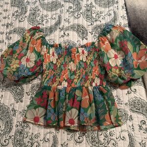 Flower top - scroll for pic on